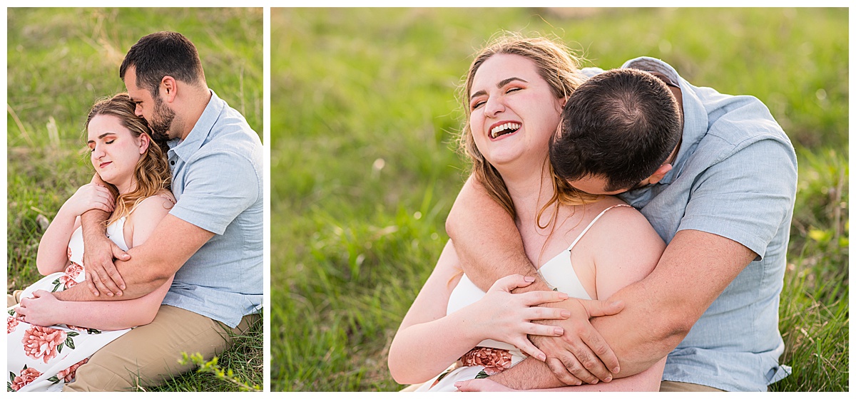 A Cherry Blossom Engagement Session at Brookside Reservation